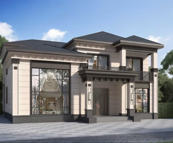 New Chinese Style Detached Villa-ID:104604969