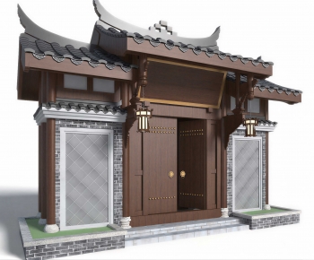 Chinese Style Facade Element-ID:590132004