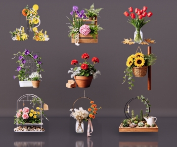 Modern Flowers-ID:519521956
