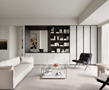 Modern A Living Room-ID:643110331