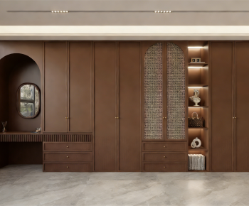 Modern Clothes Storage Area-ID:419070726