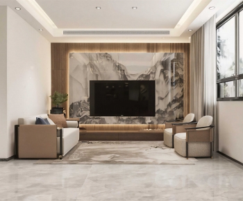 Modern A Living Room-ID:242427117