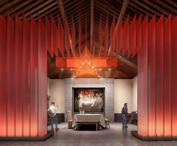 Modern Exhibition Hall-ID:102539171