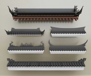 Chinese Style Building Component-ID:601464037