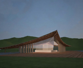 Modern Building Appearance-ID:586412919