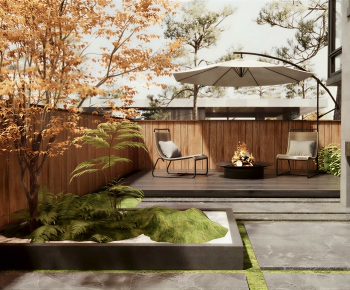 Modern Courtyard/landscape-ID:518198018