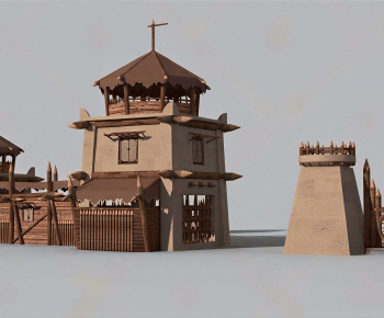 Modern Ancient Architectural Buildings-ID:256922965