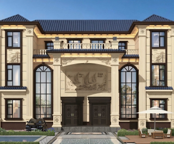 New Chinese Style Detached Villa-ID:623953109
