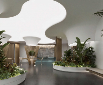 Modern Corridor/elevator Hall-ID:578340055