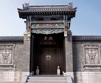 Chinese Style Gate-ID:697834979