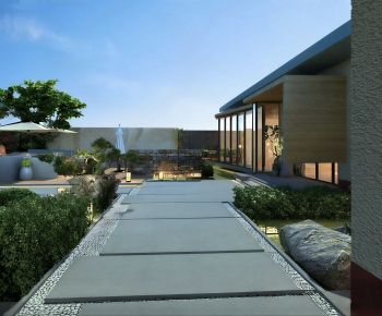Modern Courtyard/landscape-ID:353120093