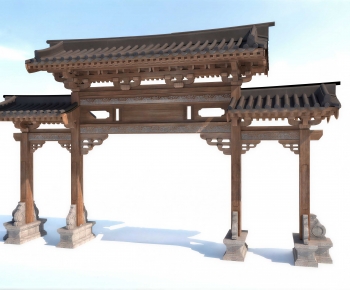New Chinese Style Gate-ID:220439435