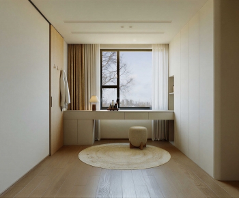Modern Clothes Storage Area-ID:764684926