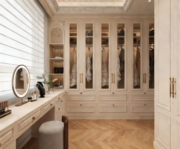 French Style Clothes Storage Area-ID:271763097
