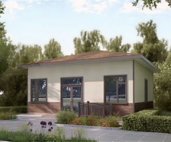 Modern Building Appearance-ID:615861898