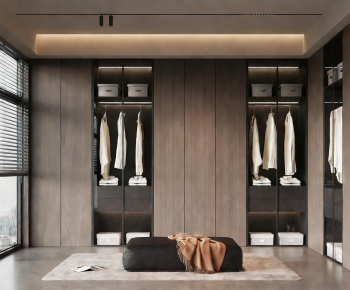 Modern Clothes Storage Area-ID:566013103
