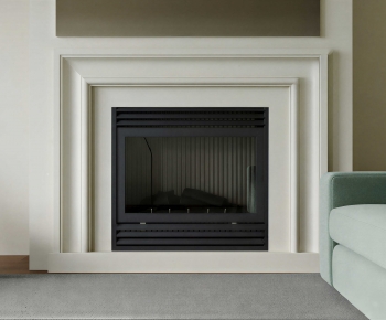 Modern Fireplace-ID:732700889