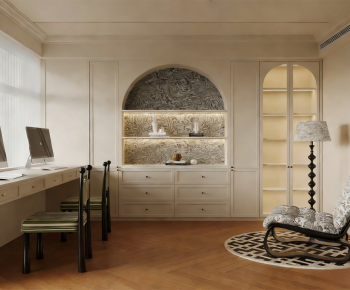 French Style Study Space-ID:881436115