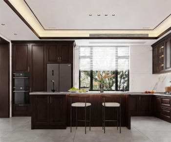 New Chinese Style Open Kitchen-ID:135693075