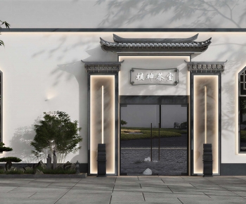 New Chinese Style Gate-ID:428426984