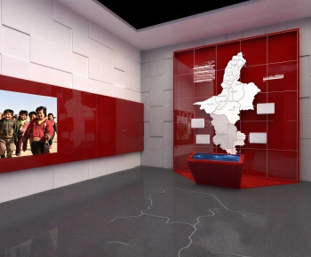 Modern Exhibition Hall-ID:354948042