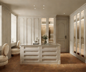 American Style Clothes Storage Area-ID:146616947