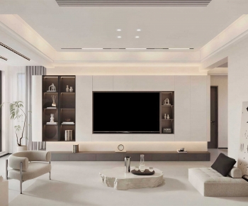 Modern A Living Room-ID:853810316