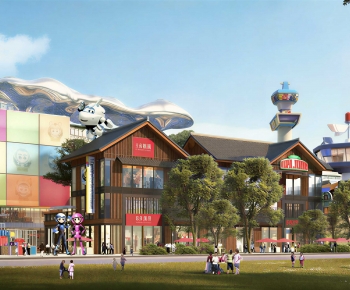 Modern Building Appearance-ID:164071081