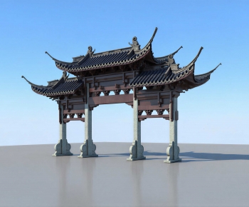 Chinese Style Building Component-ID:916205885