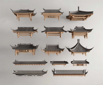 Chinese Style Building Component-ID:618753914
