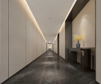 Modern Corridor/elevator Hall-ID:207473046