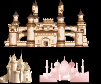 European Style Cartoon House-ID:905467999