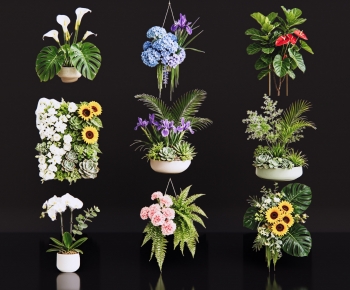 Modern Ground Green Plant Potted Plants-ID:883305076