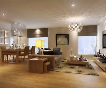 Modern A Living Room-ID:204077015