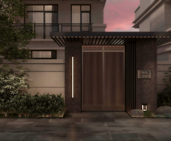 Modern Courtyard/landscape-ID:830053093