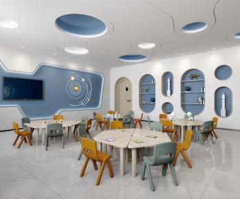 Modern Children's Kindergarten-ID:616149981