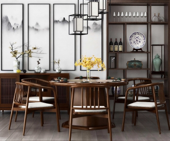 Modern Dining Table And Chairs-ID:987647068