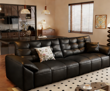 Modern A Living Room-ID:490119596