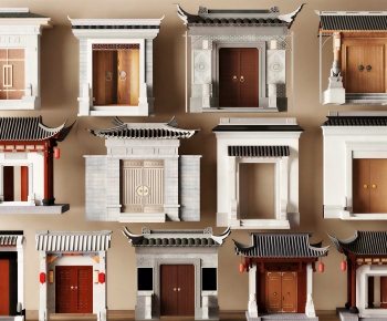 New Chinese Style Gate-ID:435313946