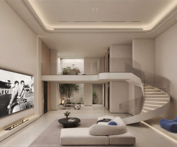 Modern A Living Room-ID:222660065