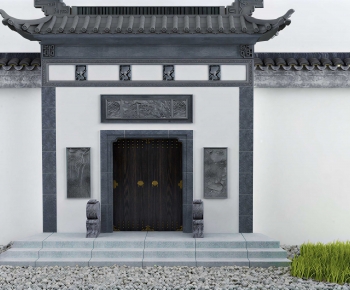 Chinese Style Facade Element-ID:390887021