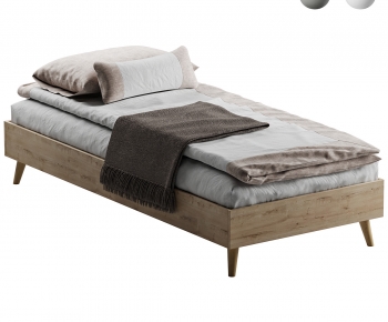 Modern Single Bed-ID:517373094