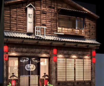 Japanese Style Facade Element-ID:631726982