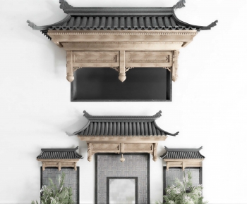 Chinese Style Ancient Architectural Buildings-ID:241045957