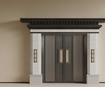 New Chinese Style Gate-ID:218863011