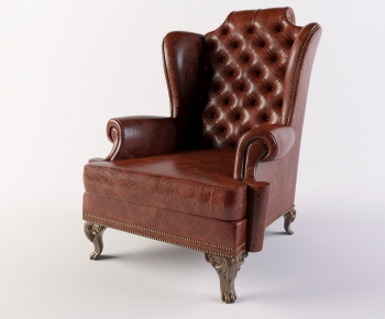 Retro Style Single Sofa-ID:464289223
