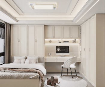American Style Bedroom-ID:523741961