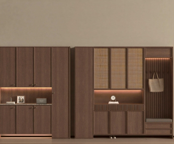 New Chinese Style Shoe Cabinet-ID:113171105