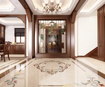 New Chinese Style Hallway-ID:295319084