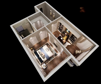 Modern A Bird's-eye View Of Home Decoration-ID:577853927